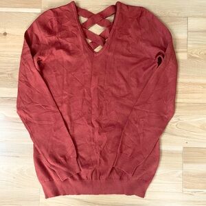 Love Ellie red/orange sweater